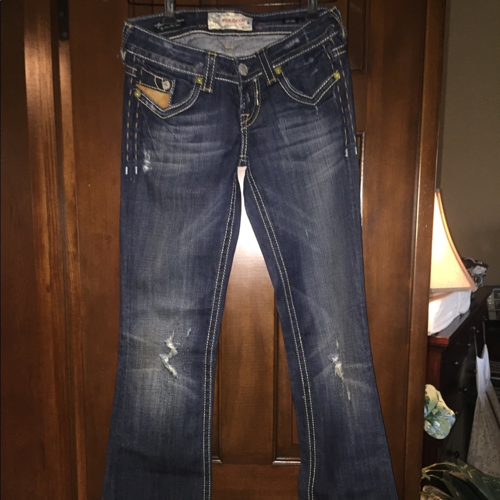 MEK denim boot cut jeans size 25